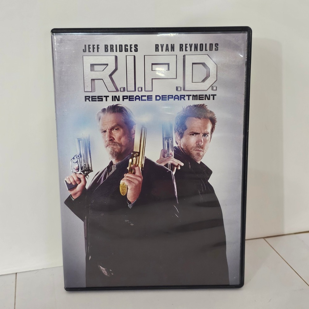 R.I.P.D. Rest In Peace Department DVD Jeff Bridges Ryan Reynolds Action Movie